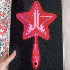 Jeffree Star Baby Pink Chrome Hand Mirror NIB⭐️